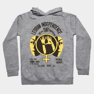 Lesbian Independence Day (Vintage Australian Gay Rights Poster) Hoodie